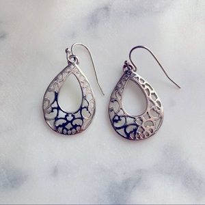 Silver Earrings NWOT